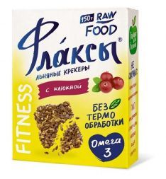 Флаксы с клюквой Компас здоровья (150 г)